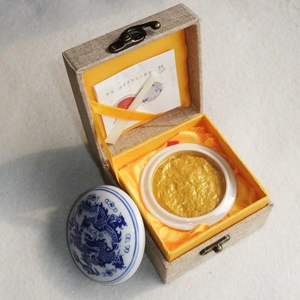 印泥 1両装 30g 金 落款用 : 書道用品 緑風店 - 通販 - Yahoo!ショッピング