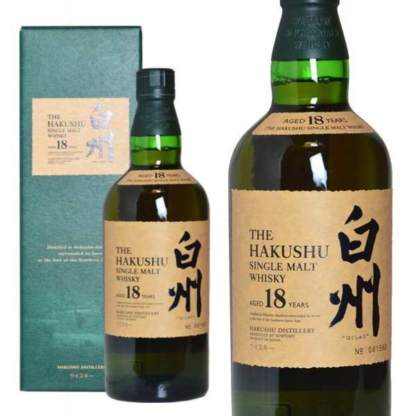 SUNTORY（サントリー） 白州 18年 43％ 700ml 箱入り 国内正規品