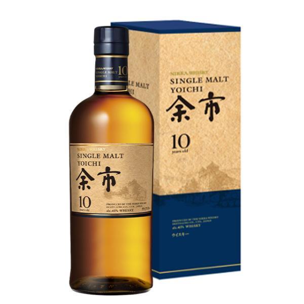 旧ラベル 正規品 箱入】シングルモルト ニッカ 余市 10年 ウイスキー