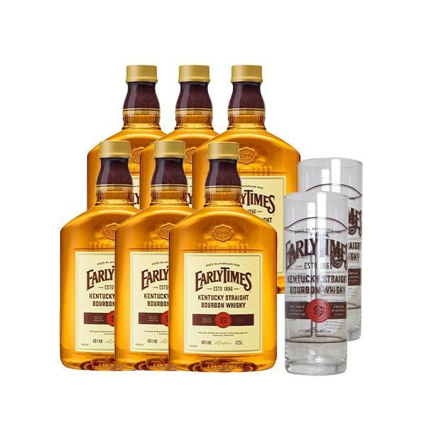 アーリータイムズ イエローラベル 40％ 1750ml ペットボトル 6本セット