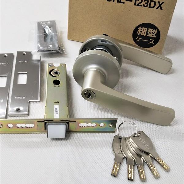 日中製作所（HINAKA） ドアノブ アルミサッシ 取替用 レバーハンドル