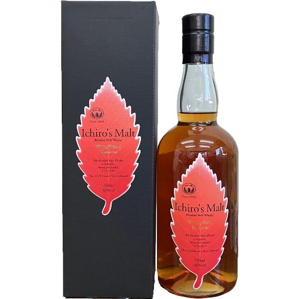ウイスキー イチローズモルト ワインウッドリザーブ 700ml : お酒・お