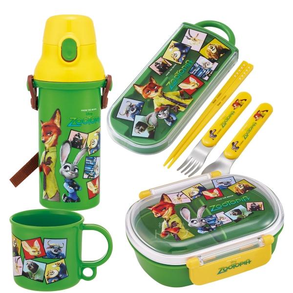 3月上旬入荷予定 ズートピア お買得4点セット お弁当箱 中子付 360ml