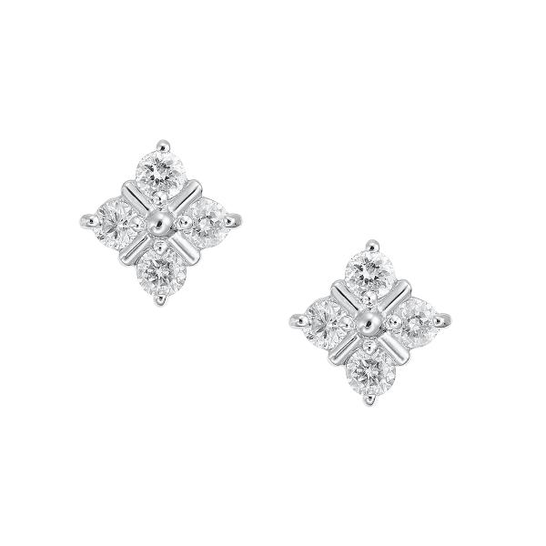 ジュエリーツツミ プラチナダイヤモンドピアス : ジュエリーツツミ