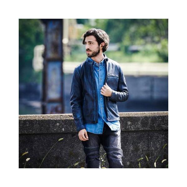 ライズ（RYZ） RIDEZ エイジング シープ シングル メンズ ライダース