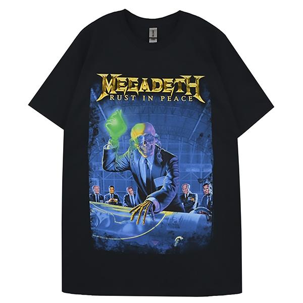 MEGADETH SUPER COLLIDER Tシャツメルカリ便ではない M & O GOLD | S/S