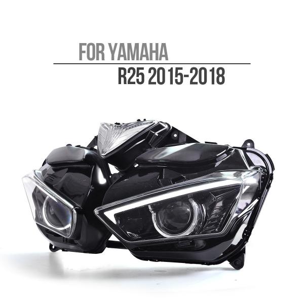 YAMAHA YZF-R25 15-18年 カスタムヘッドライトキット V2 フルLED