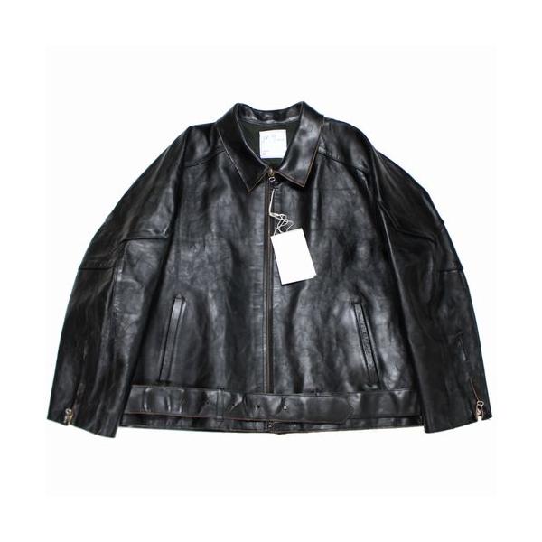 ANCELLM アンセルム 25AW H.L ZIP UP JACKET レザージャケット 2