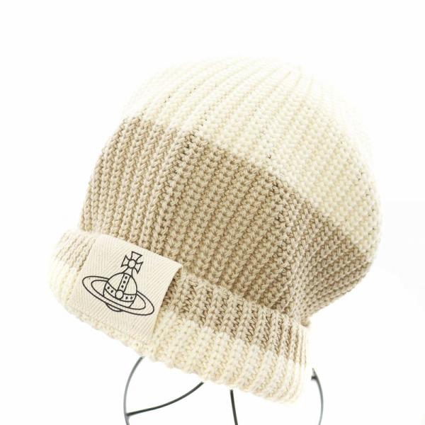 正規品 Vivienne Westwood フラップ付き ニット帽 グレー K*e様