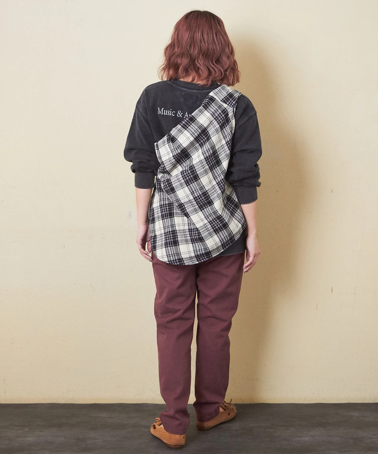 ピーチツイル 製品染 らくしゅっと パンツ｜ファッション通販サイトの