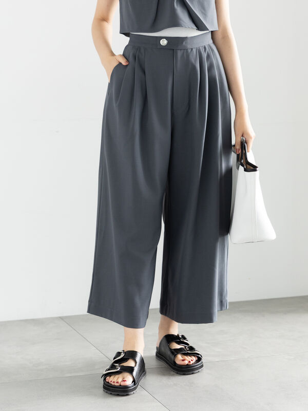 レモン 0013 TO BE CHIC トゥービーシック ガウチョパンツ レモン 0013