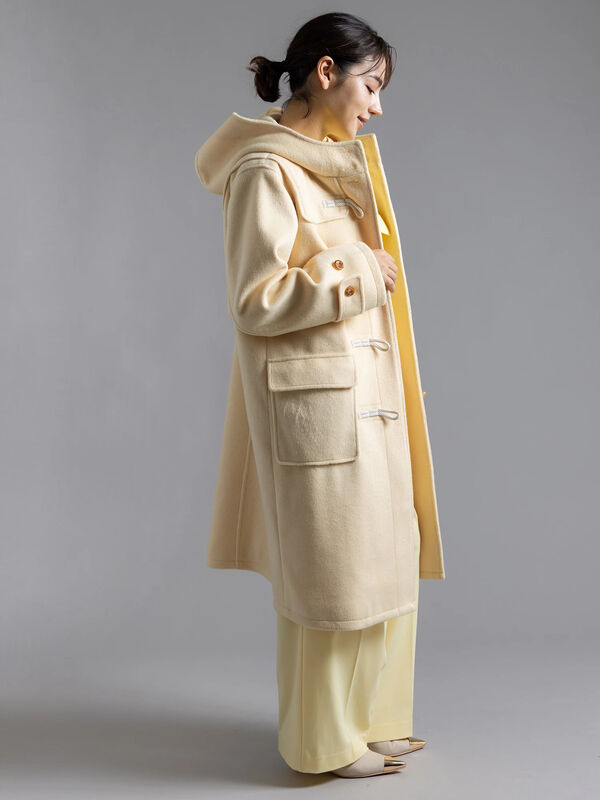 セール】 【Atelier Bonheur】ダッフルコート（イエロー/アウター