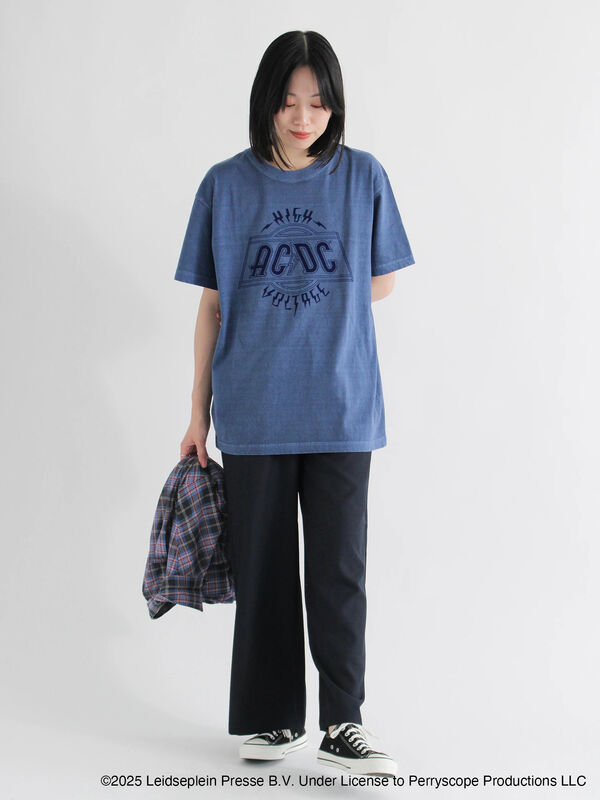 セール】 【GOOD ROCK SPEED】AC/DC Tシャツ（ネイビー/トップス/T