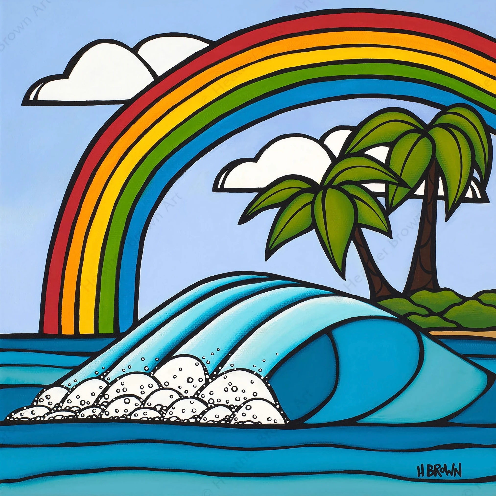 RAINBOW DAY / Heather Brown（ヘザーブラウン）のMatted Prints通販