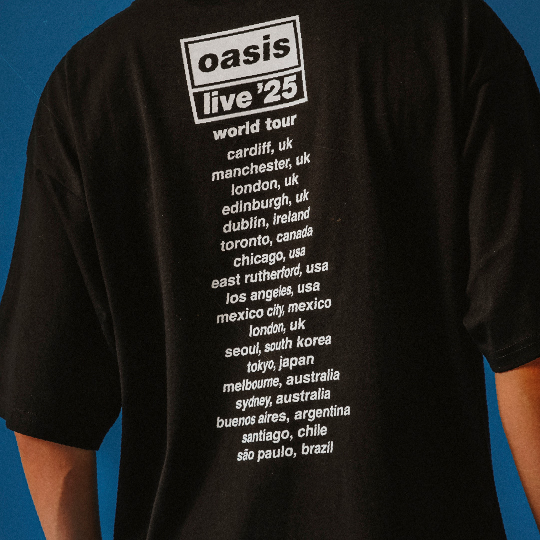 Tシャツ Logo 【UKデザイン】 Black | Oasis Live '25 JAPAN Official
