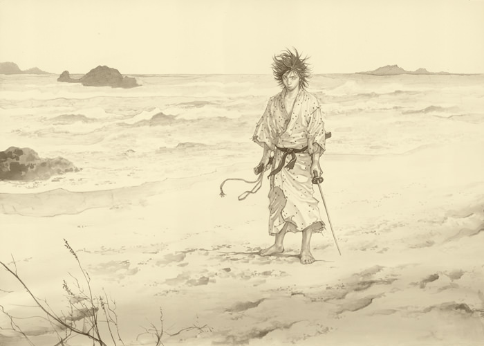 バガボンド 「井上雄彦 最後のマンガ展 最終重版＜仙台版＞」ポスター