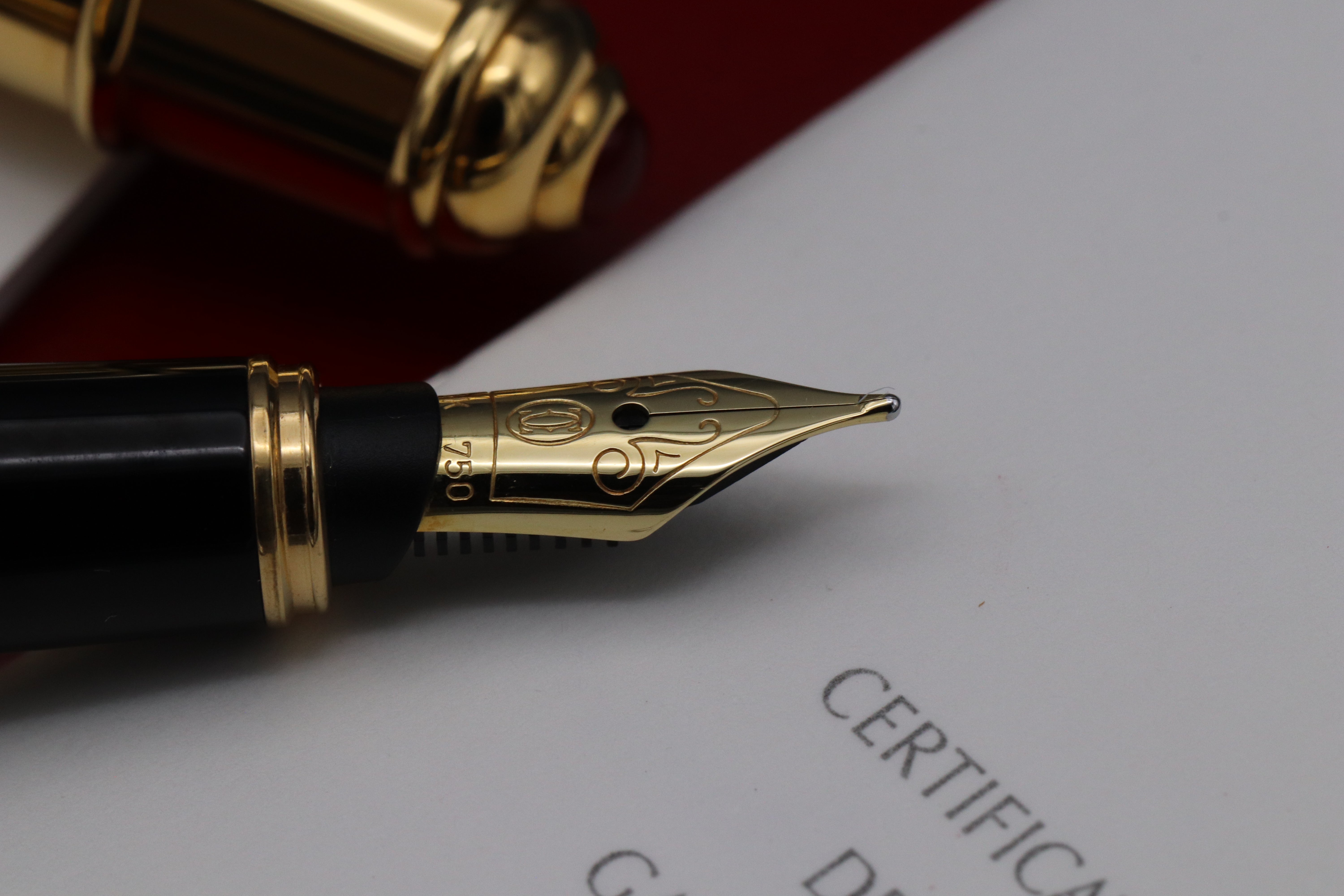 Cartier Diabolo Mini Flame Fountain Pen - UNUSED – IZODS