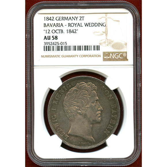 JCC | ジャパンコインキャビネット / ドイツ バイエルン 1842年 2