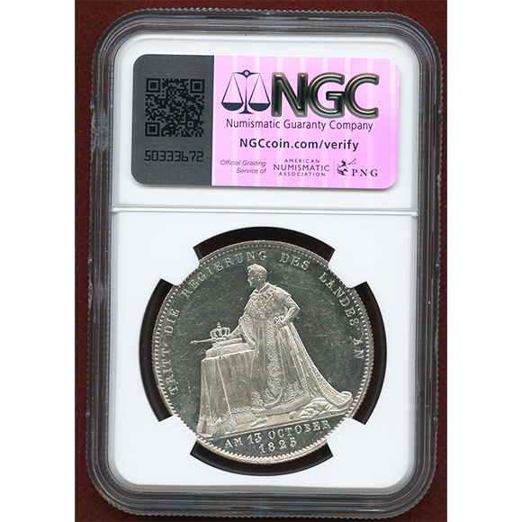 JADEX 公式アカウント 03ドイツ聖ゲオルグの龍退治1ターレル銀貨 JADEX