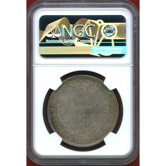 JCC | ジャパンコインキャビネット / 【SOLD】フランス 1851A 5フラン