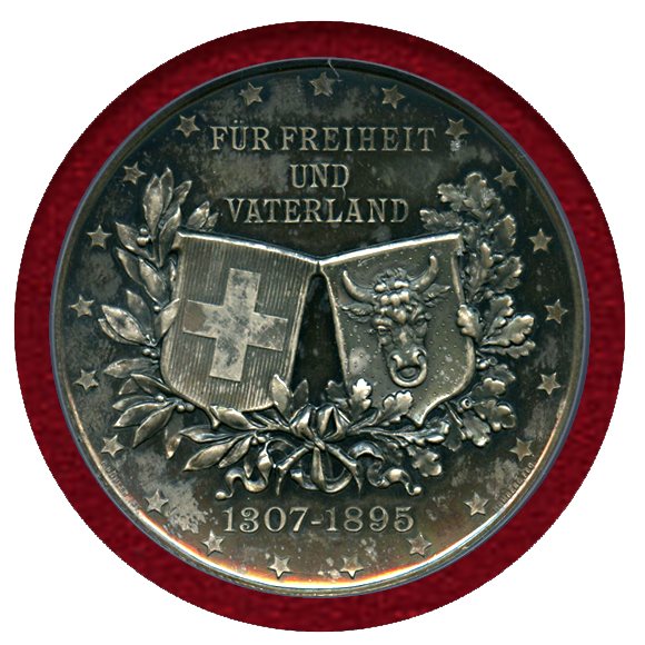 JCC | ジャパンコインキャビネット / スイス 1895年 射撃祭記念メダル