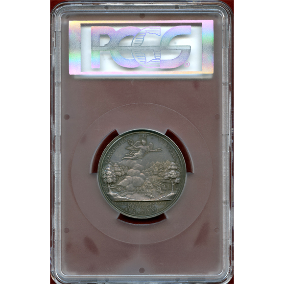 アン女王 1709年 マルプラケの戦い トーンシルバーメダル アン女王