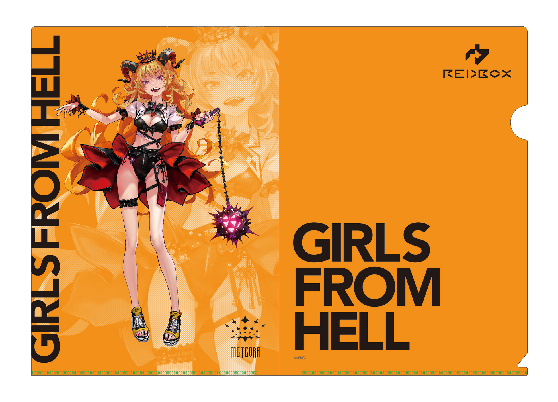 クリアファイル3枚セット GIRLS FROM HELL／Cセット - Tokyo Otaku Mode