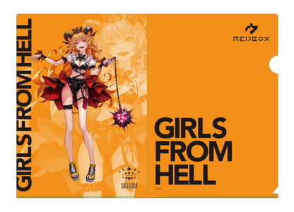 クリアファイル3枚セット GIRLS FROM HELL／Cセット - Tokyo Otaku Mode