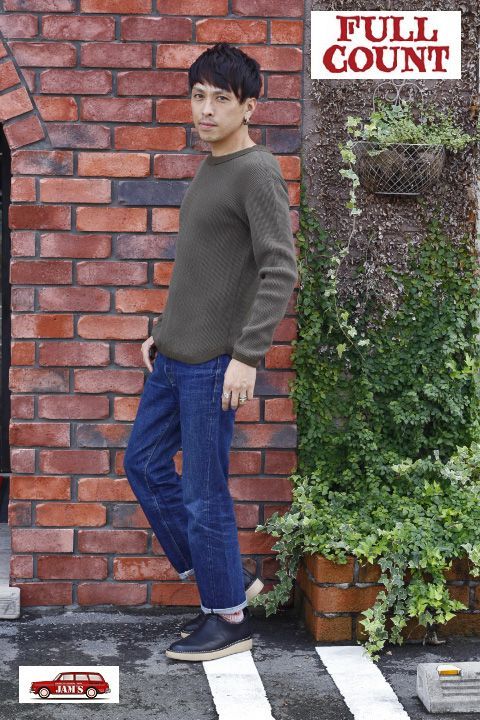 FULLCOUNT」 HEAVY WEIGHT WAFFLE LONG SLEEVE Tee フルカウント