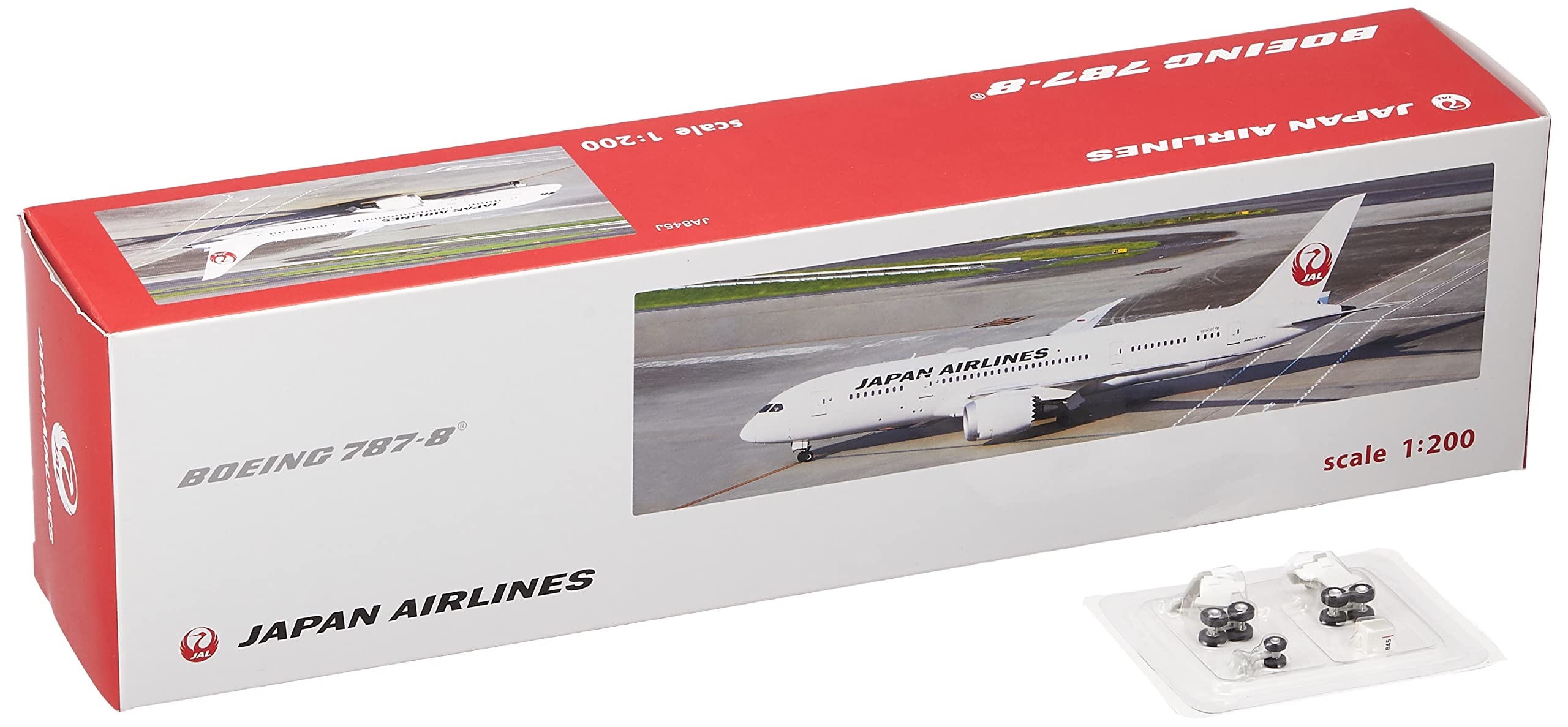 JAL ボーイング787-8 飛行機模型 1:200 JALUX B787-8 JAL 日本航空