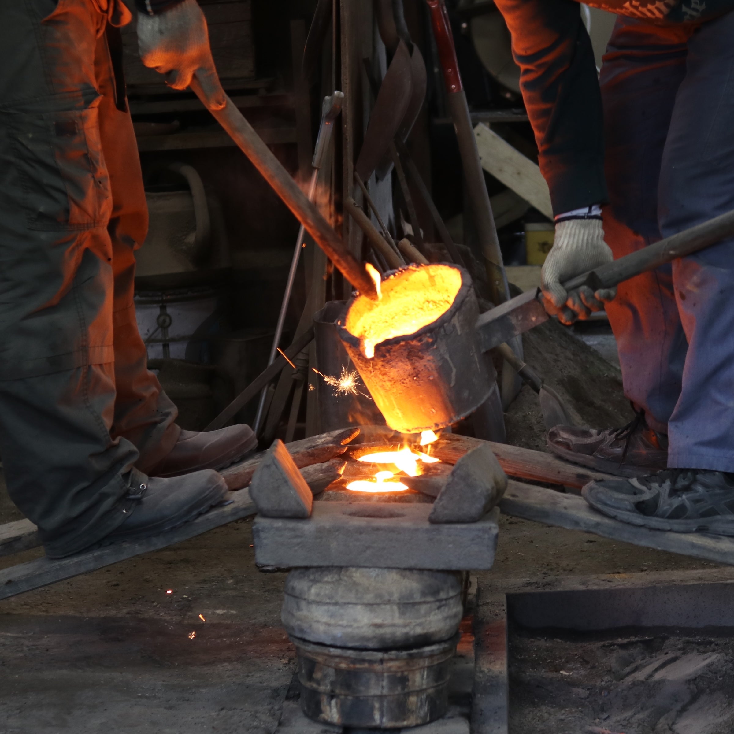 南部鉄器 鉄瓶 | 柚子型 | 1.2L | 薫山工房