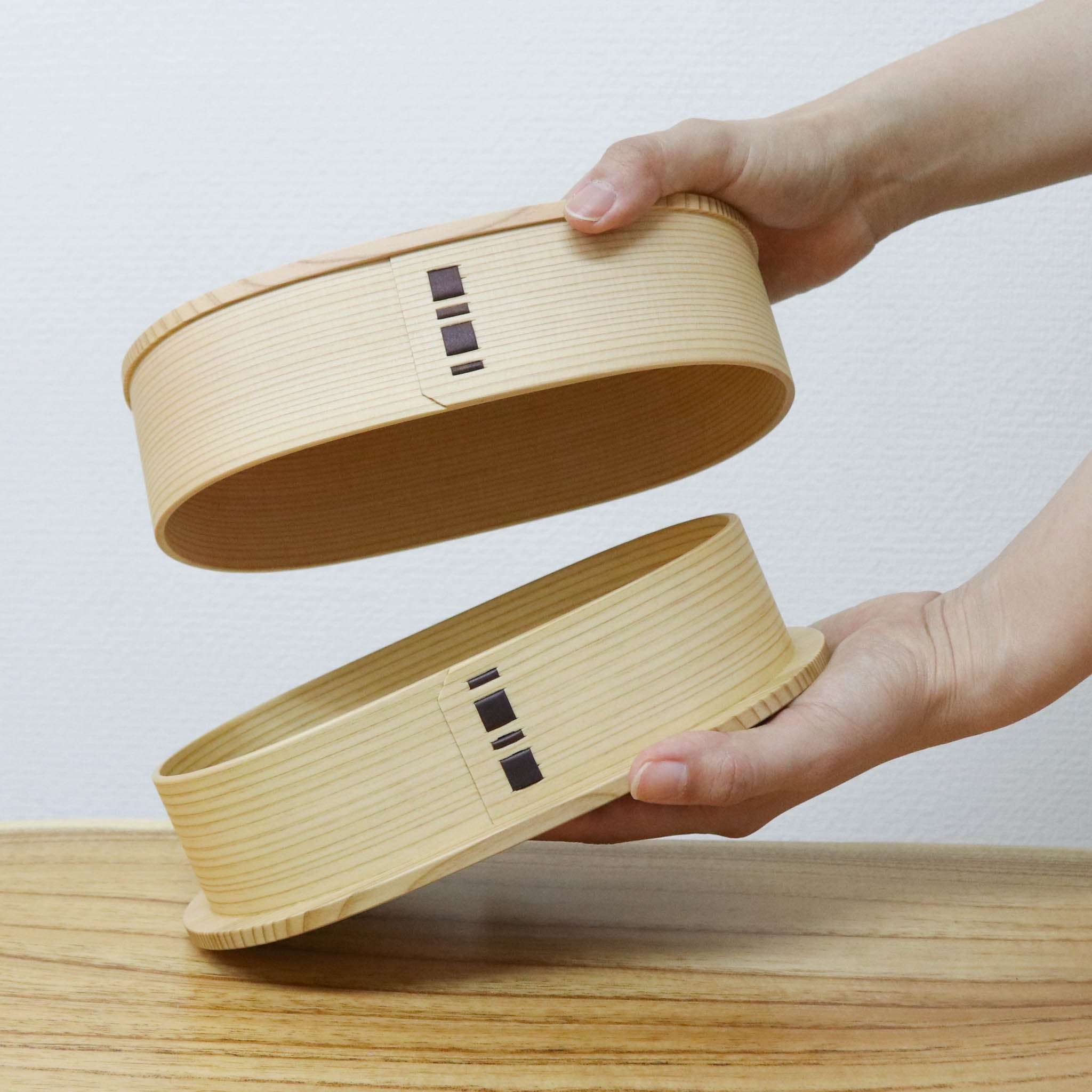 大館曲げわっぱ 弁当箱 | 秋田杉 | 小判 (大) | 大館工芸社