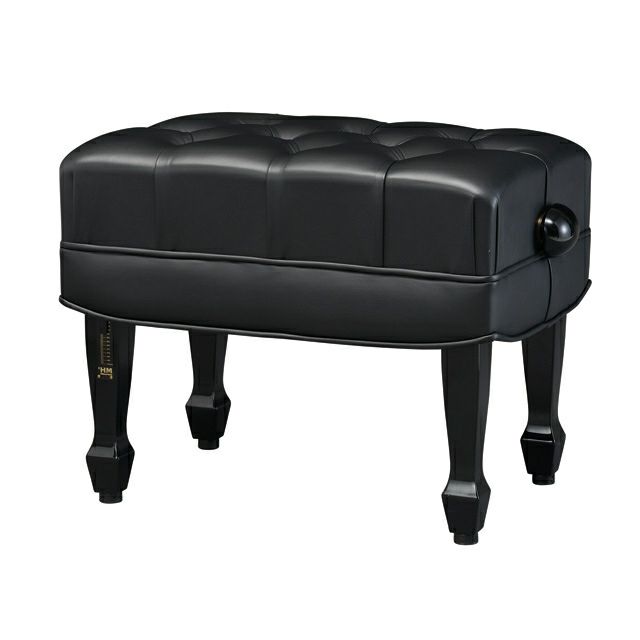 甲南 BC-25 ピアノ椅子 黒塗ピアノ高低自在椅子 コンサート用