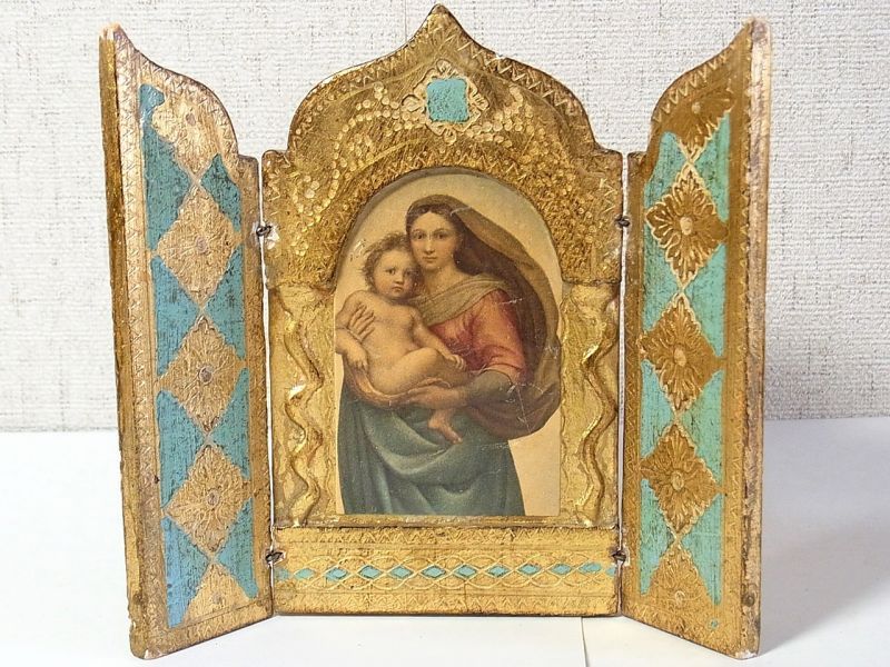 画家Silvio Di Volo イタリア絵サイズ30x40額サイズ60x49