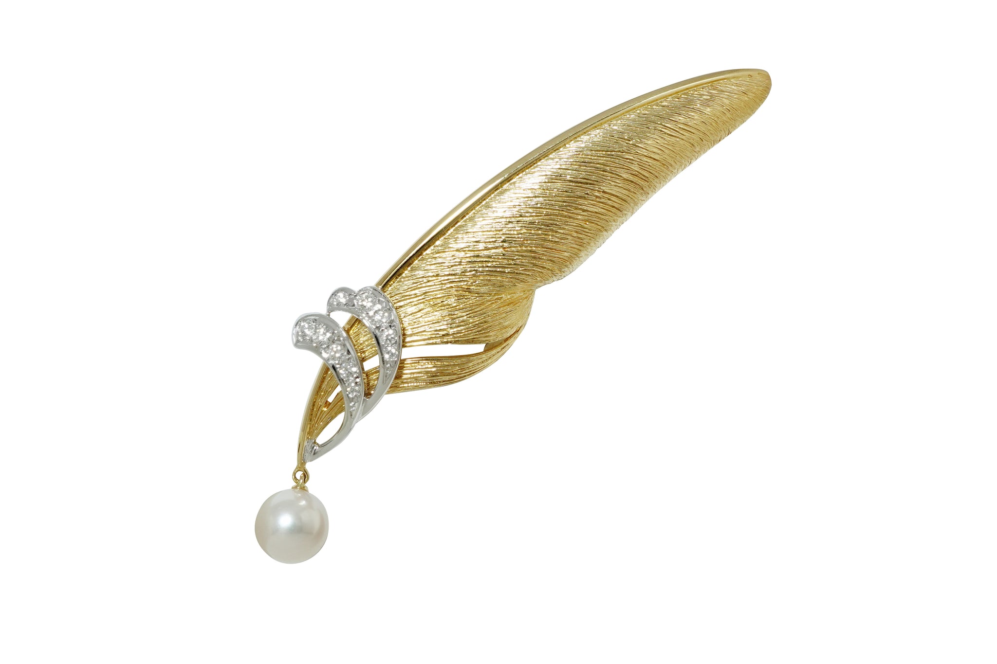 皇室御用達 MIKIMOTO ミキモト アコヤ真珠 パール ブローチ コサージュ