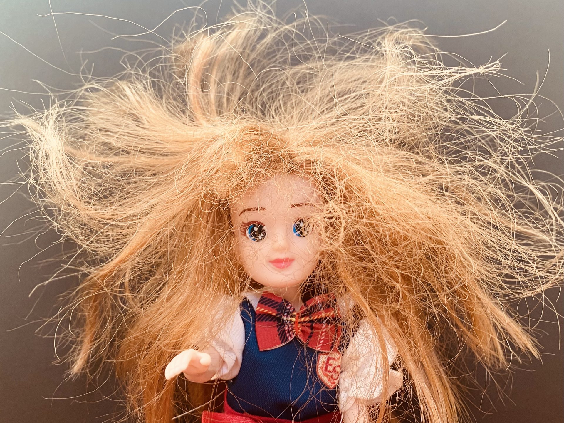 着せ替え人形』ボサボサの髪を治す方法 実践してみた←ごめん…NGなこ