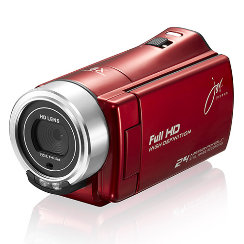 5個1SET ジュワイユ 24MEGA 3型 800万画素 赤 JOY-F6TC