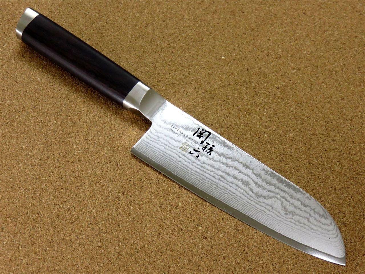 Japanese KAI SEKI MAGOROKU Kitchen Santoku Knife 145 mm 6
