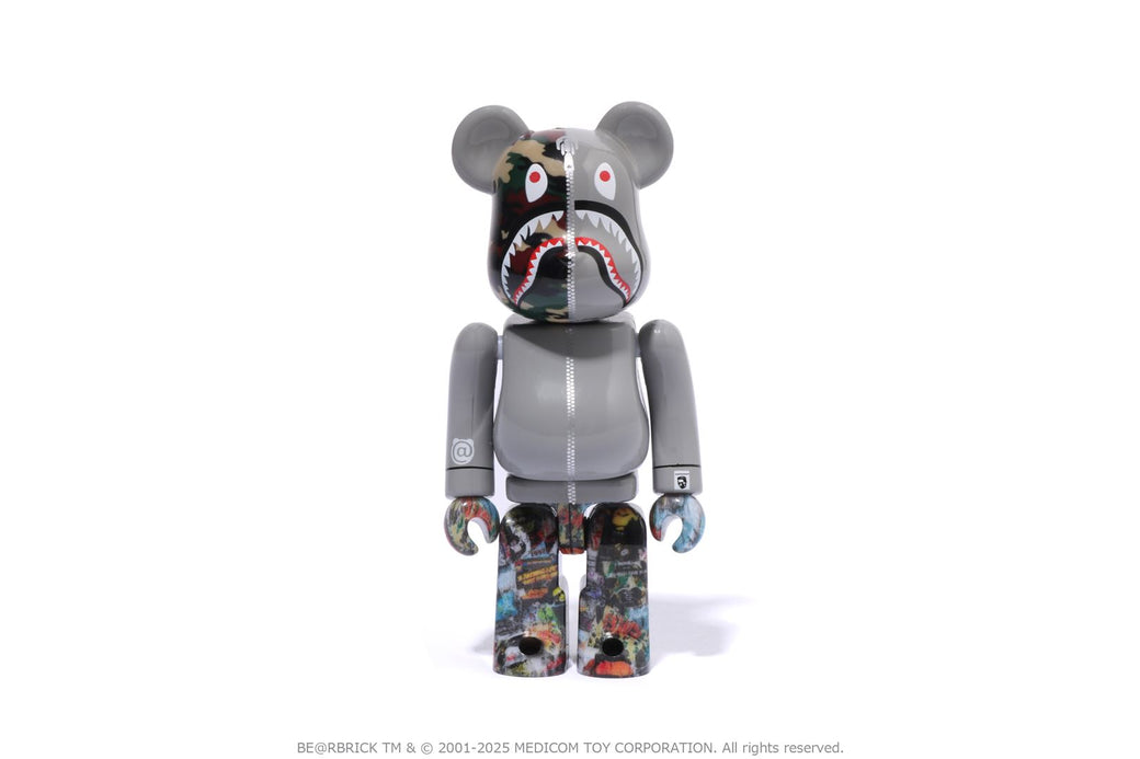 LEGACY CAMO SHARK BE@RBRICK 100%&400% | bape.com