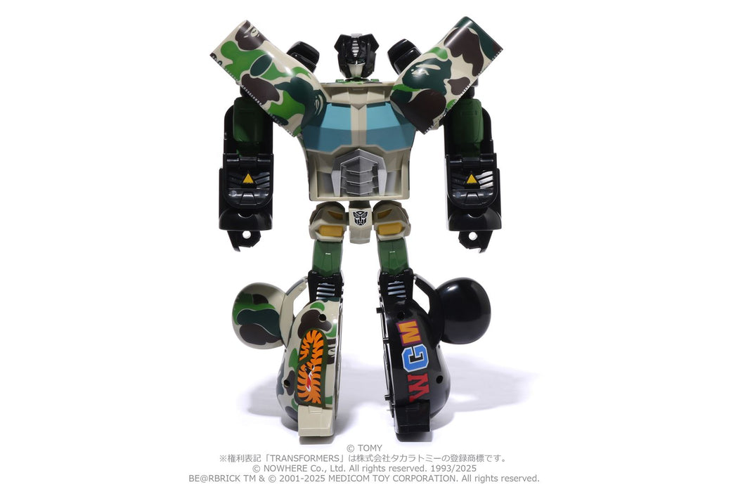 BAPE X TRANSFORMERS X BE@RBRICK 】ABC CAMO SHARK CONVOY 400