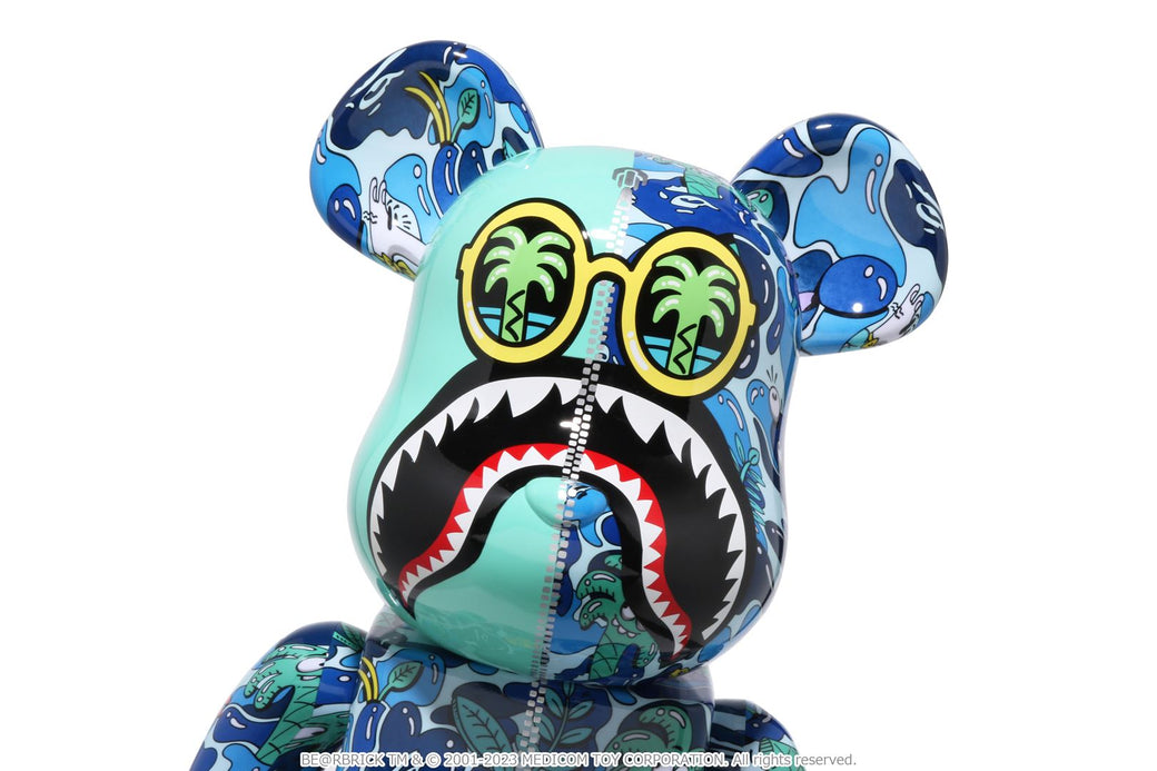 BAPE X STEVEN HARRINGTON 】SHARK BE@RBRICK 1000% | bape.com