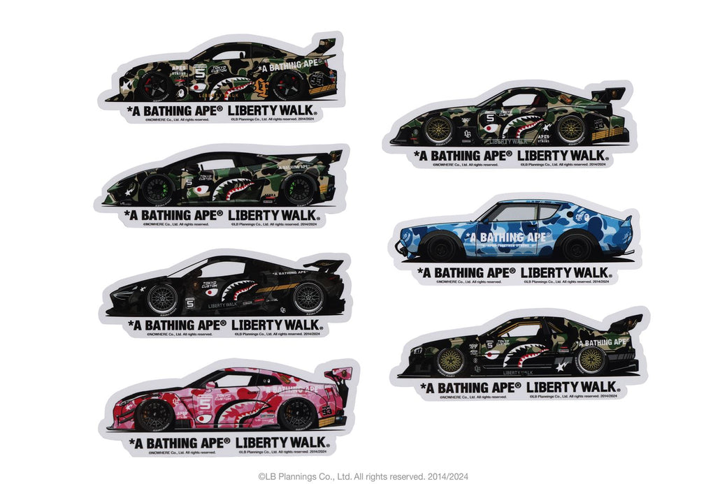 BAPE X LBWK 】STICKER SET | bape.com