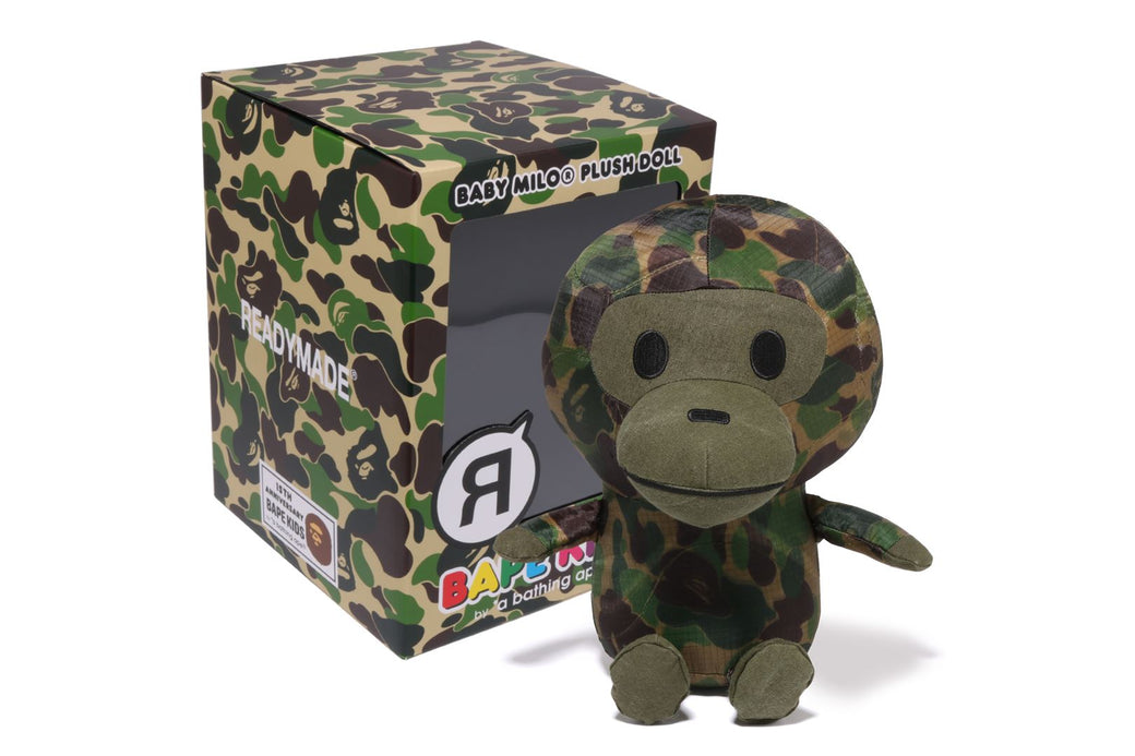 BAPE KIDS X READYMADE 】15TH ANNIVERSARY ABC CAMO BABY MILO PLUSH