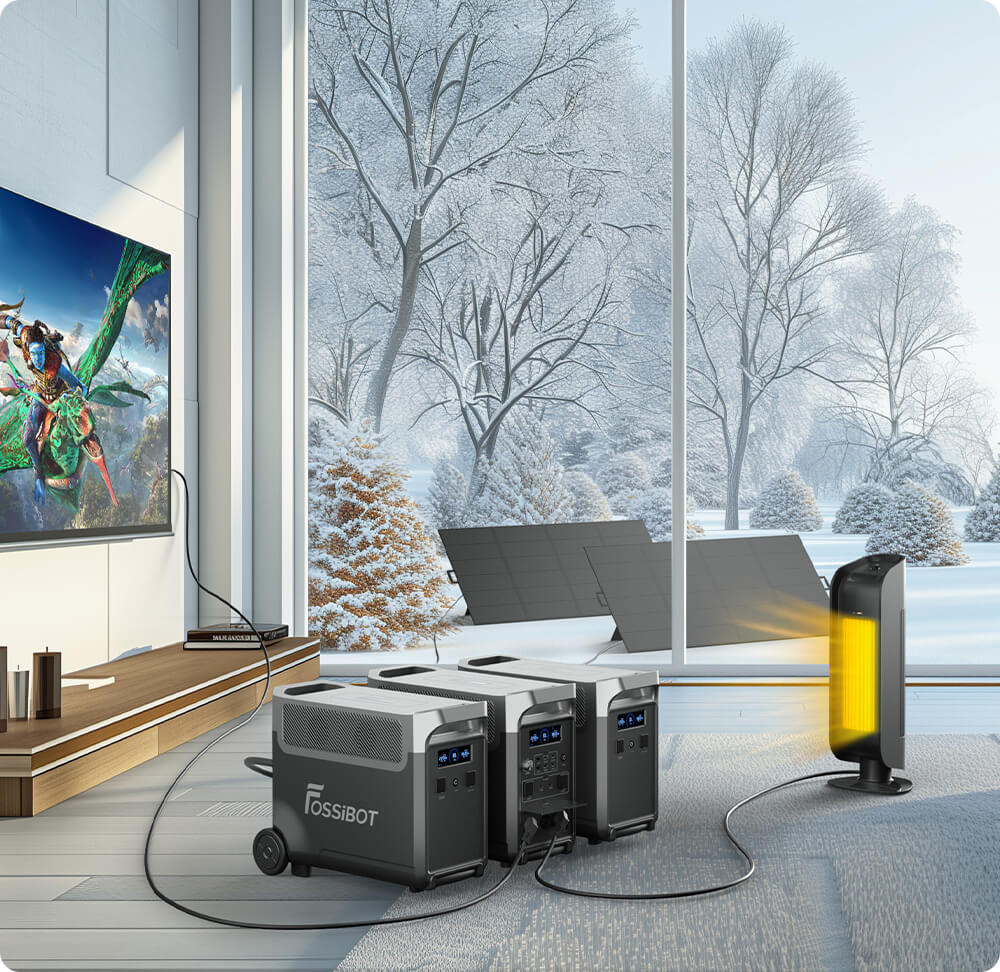 FOSSiBOT F3600 Pro 超大容量ポータブル電源 | 防災推奨・車中泊