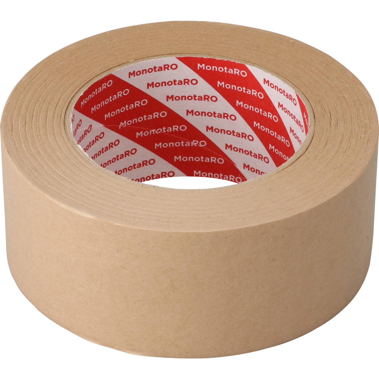 クラフトテープ モノタロウ 茶色 テープ幅50mmテープ長さ50m 1箱(50巻
