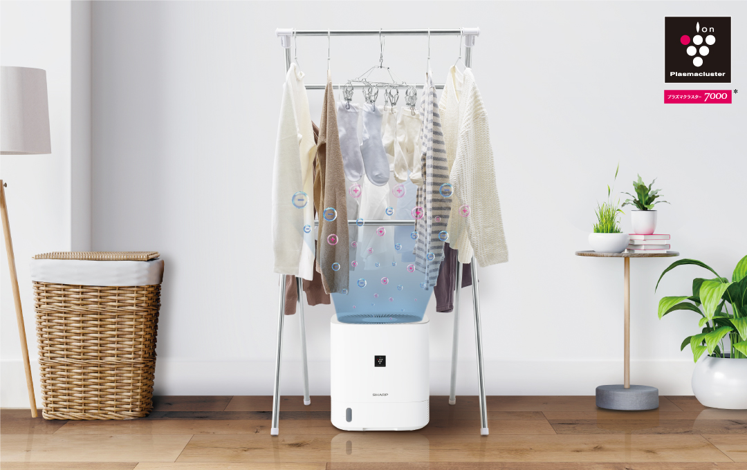 SHARP 衣類乾燥 除湿器 CV-P60-W 【公式通販】