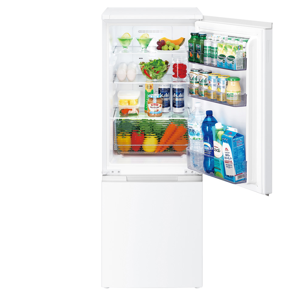 ✨2018年製✨2033番 SHARP✨ノンフロン冷凍冷蔵庫✨SJ-D14D-S