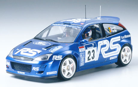 Ford Focus RS WRC 02 Performance Blue Tamiya 24261