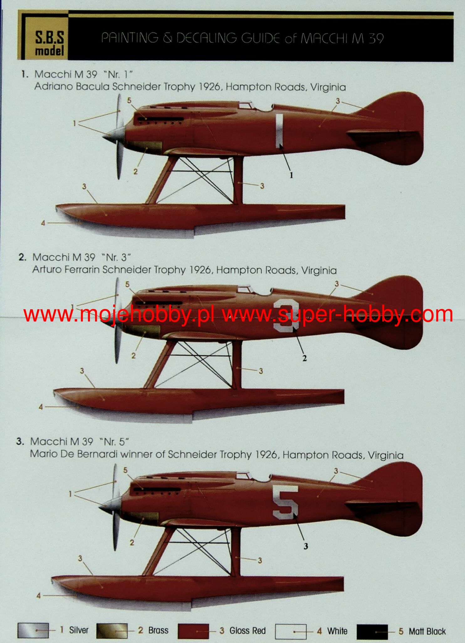 イタリア、水上飛行機 マッキM.39 イタリア、水上飛行機 マッキM.39