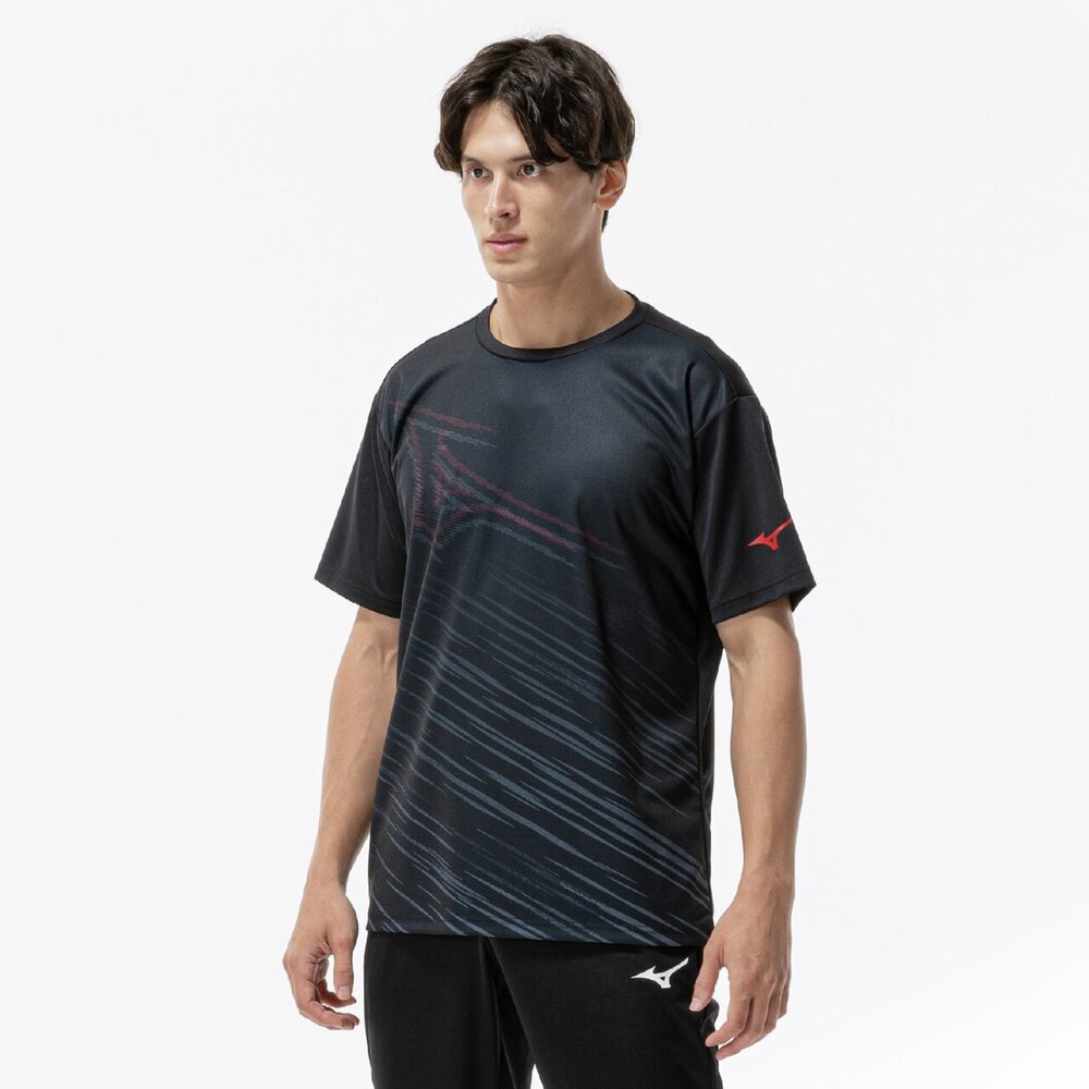 プラクティスシャツ(ラケットスポーツ)|62JAD041|ウエア|テニス|ミズノ